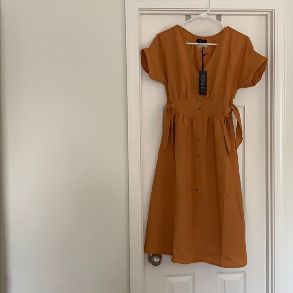 NWT roole midi dress size s